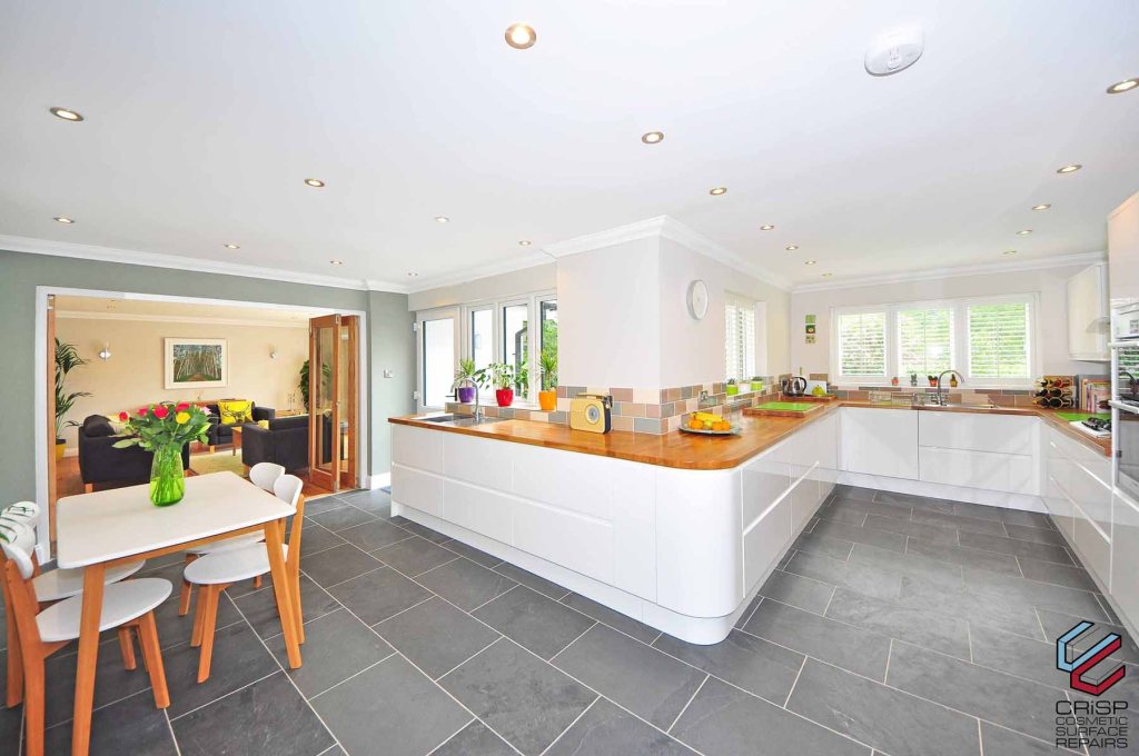 Laminate floor repair